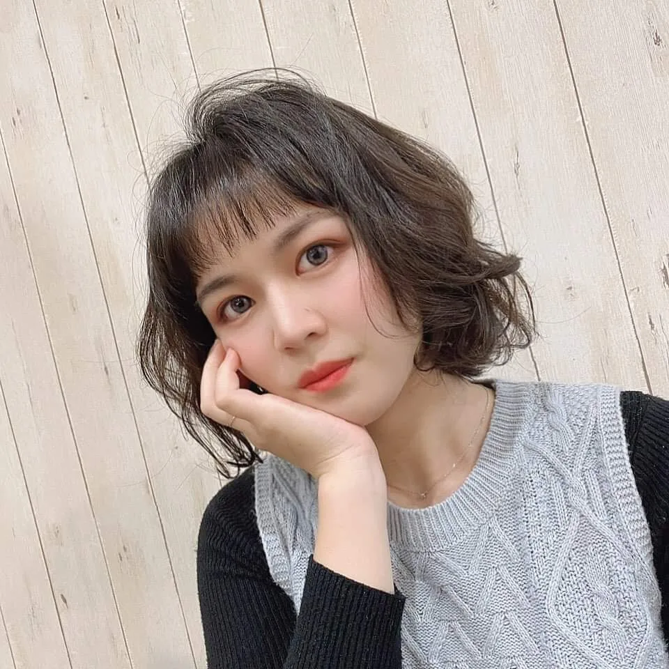 台北の美容室EASEのパーマ・カット実例