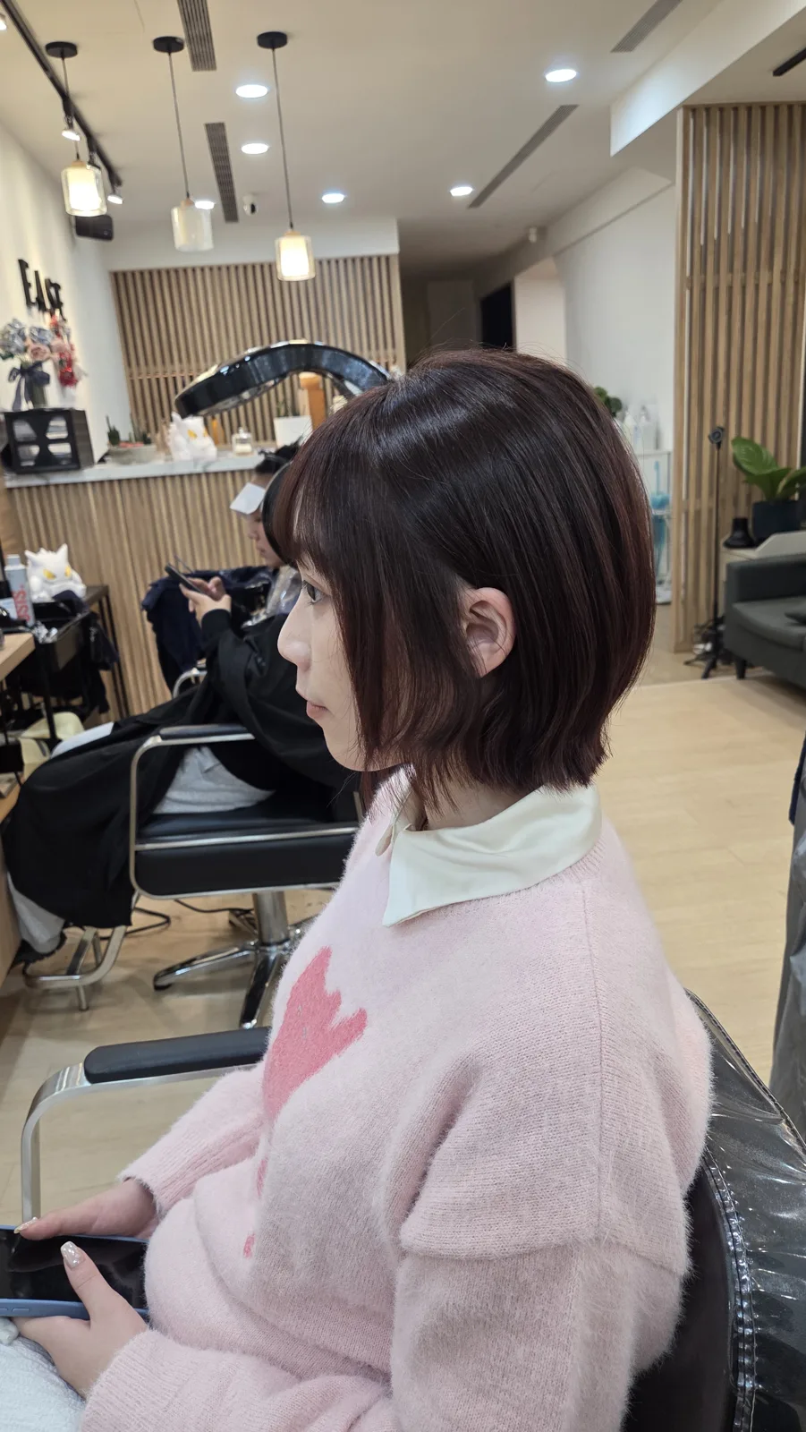 日系翹翹頭短髮
