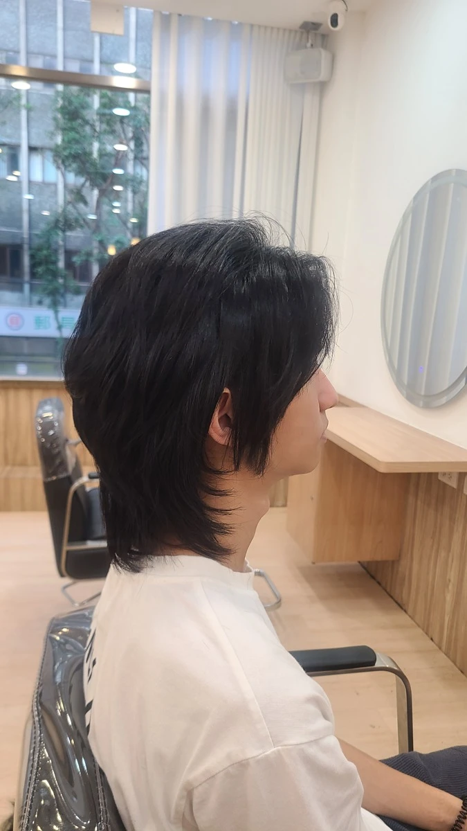 標準狼尾 EASE 中山區髮廊作品